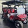 2025 Evolution D5 Ranger 4 Flamenco Red | Forward-Facing 4-Seater Cart - Image 2