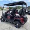 2025 Evolution D5 Maverick 4 Flamenco Red | Forward-Facing 4-Seater Cart - Image 2